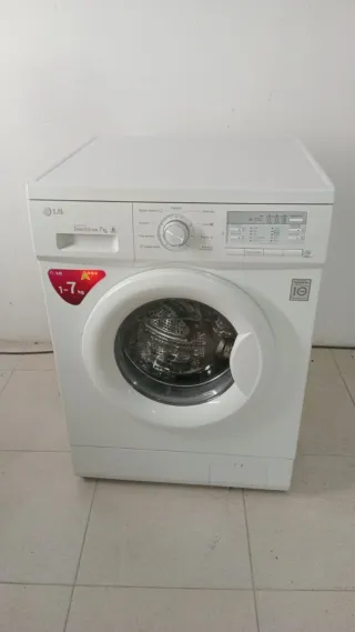 Lavadora LG con garantía