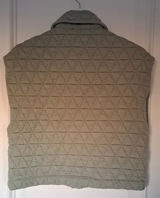 Chaleco acolchado mujer Mango verde oliva