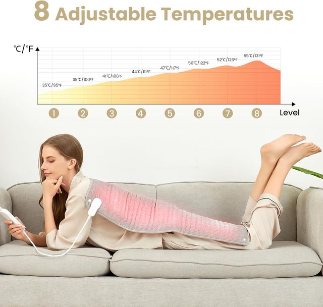 Almohadilla Eléctrica Calentador Pies