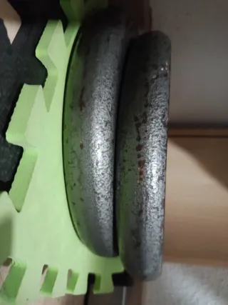 Discos pesa 10 kg  precio por unidad