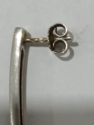 Brincos Prata Portuguesa 925,Com Contrastes