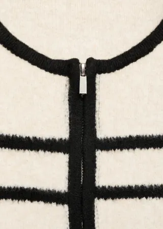 Chaqueta tweed MANGO impecable