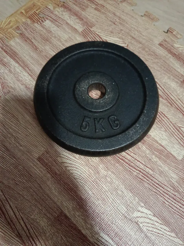 Disco de pesas 5 kg precio por unidad