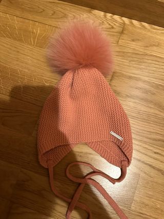 Gorro Pangasa Coral Talla 24 Pelo Natural