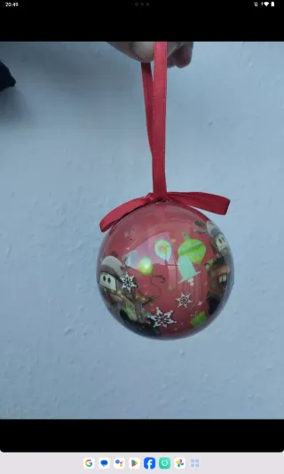 Pack 4 Bolas Decorativas Cars