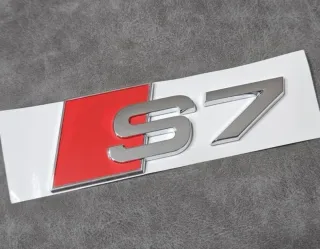 Logo Audi S7 Emblema Pegatina Maletero A7