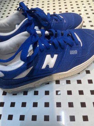 Zapatillas New Balance 550 Azul Talla 38.5