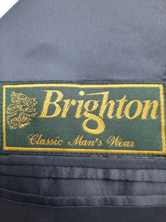 Americana de hombre gris a cuadros