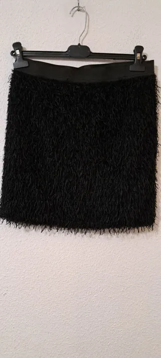 Minifalda Vila Clothes Negra