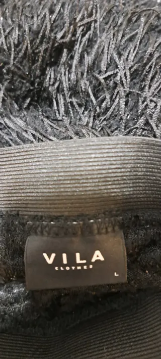 Minifalda Vila Clothes Negra