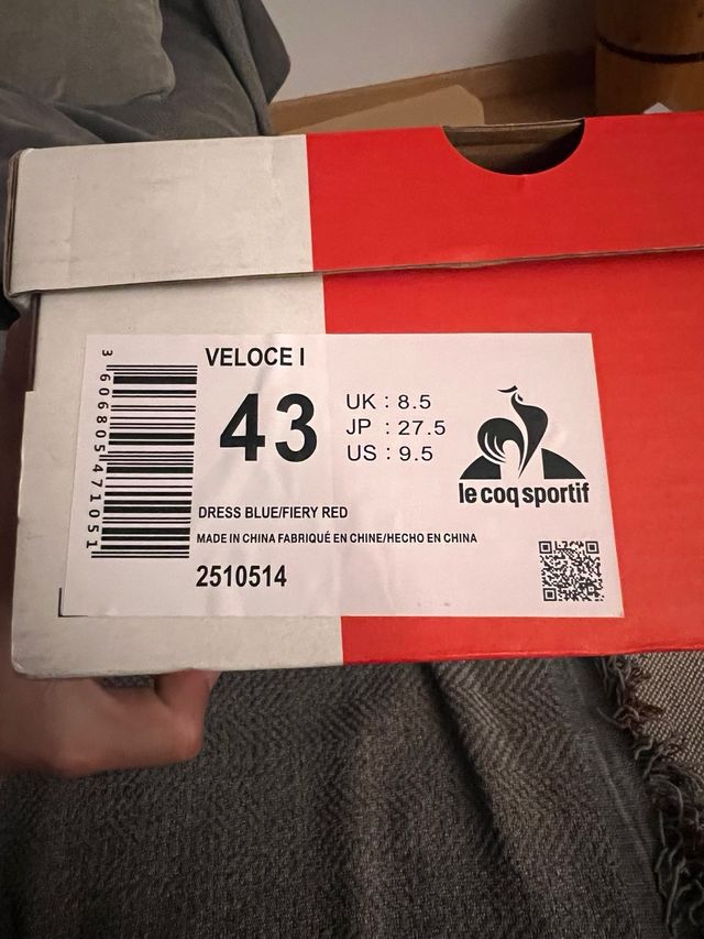 Sneakers Le Coq Sportif Blu e Rosso