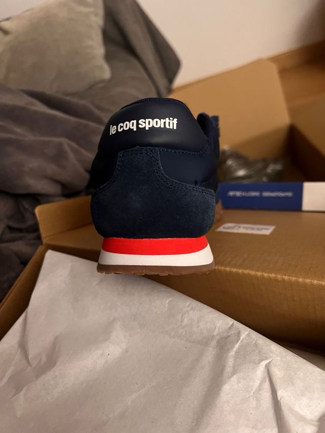 Sneakers Le Coq Sportif Blu e Rosso