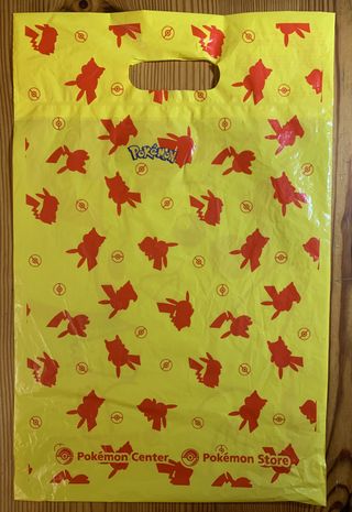 Sacchetto Pokemon Center Pikachu Originale