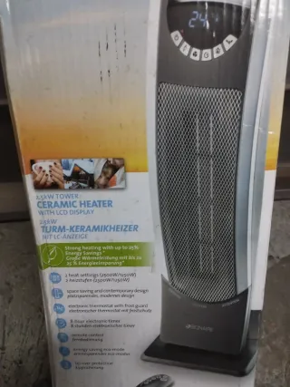 Calefactor Bionaire Torre Cerámico