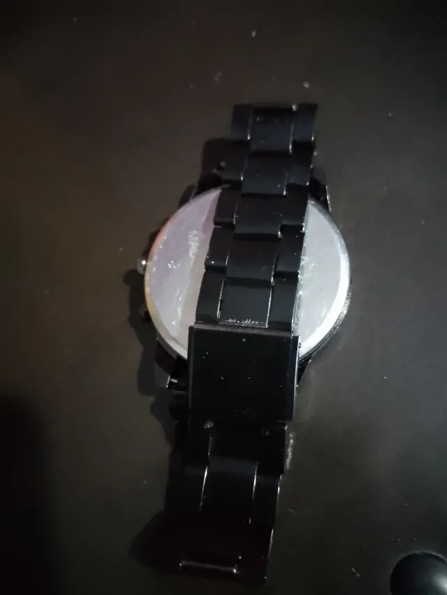 Reloj Geneva Negro y Dorado