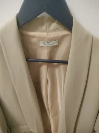 Blazer color tostado