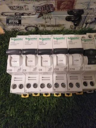 1-Dpn vigi 6A,10,16,20A Schneider 10€ a 12,5€ nuev