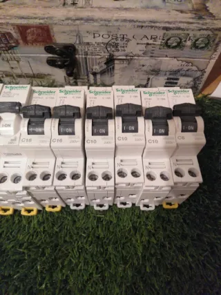 1-Dpn vigi 6A,10,16,20A Schneider 10€ a 12,5€ nuev