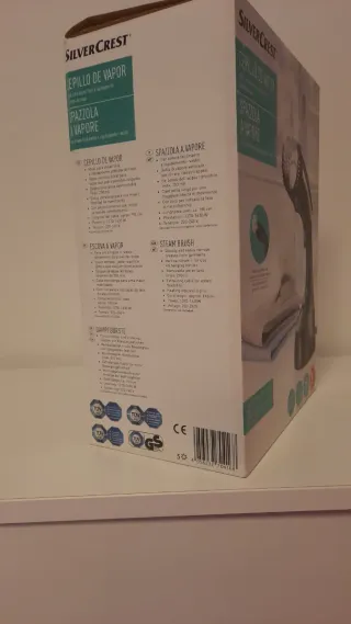 Cepillo de vapor para ropa