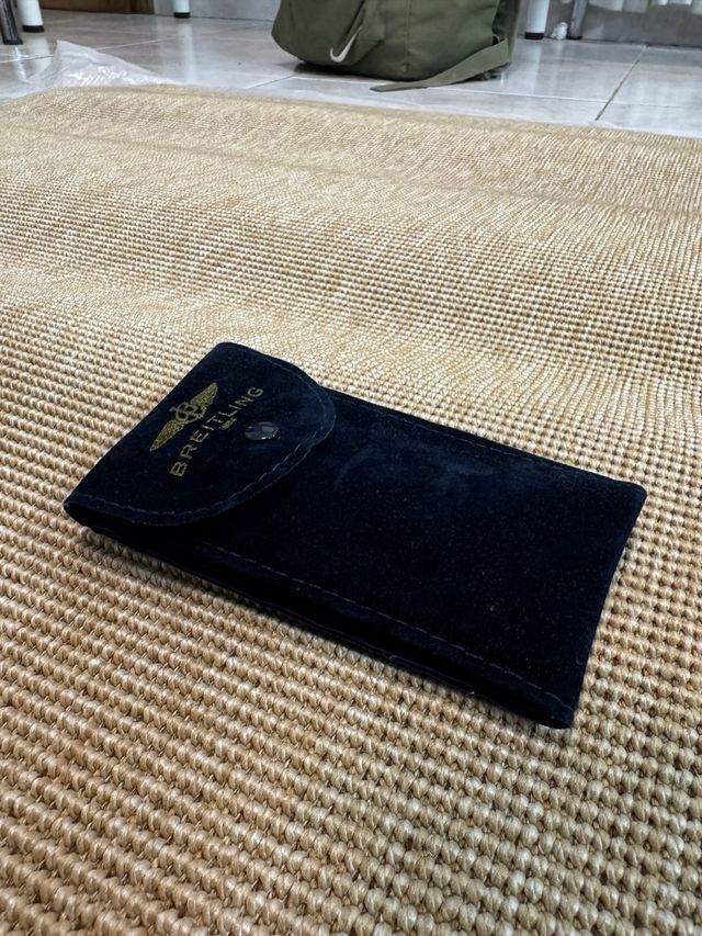 Funda de viaje para reloj Breitling vintage