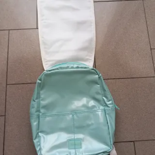 Zainetto Diesel lucido color verde acqua