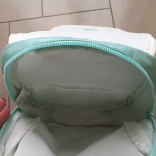 Zainetto Diesel lucido color verde acqua