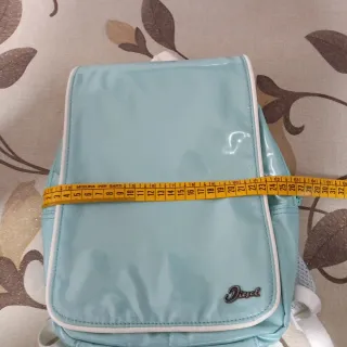 Zainetto Diesel lucido color verde acqua