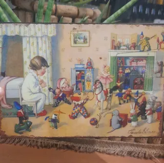 Targa Metallo stile Vintage Bambini Preghiera