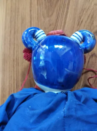 Muñeca porcelana asiática vintage 90s