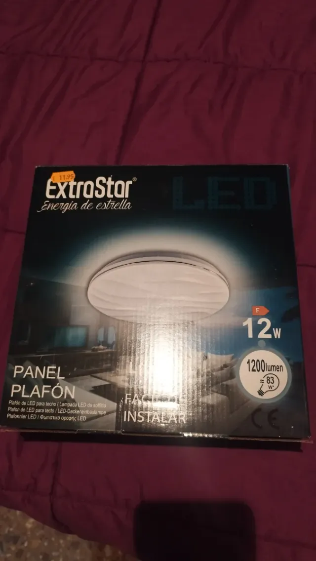 Pannello LED ExtraStar 12W 1200lm