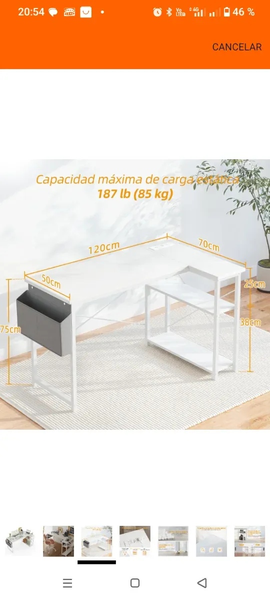 Escritório moderno branco