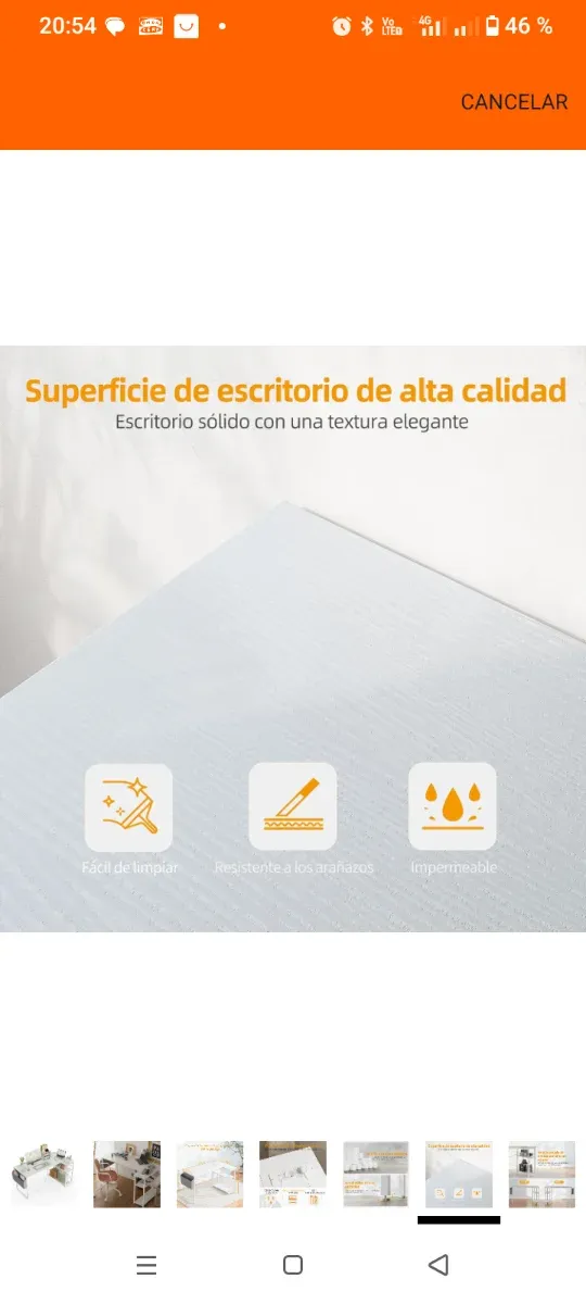 Escritório moderno branco