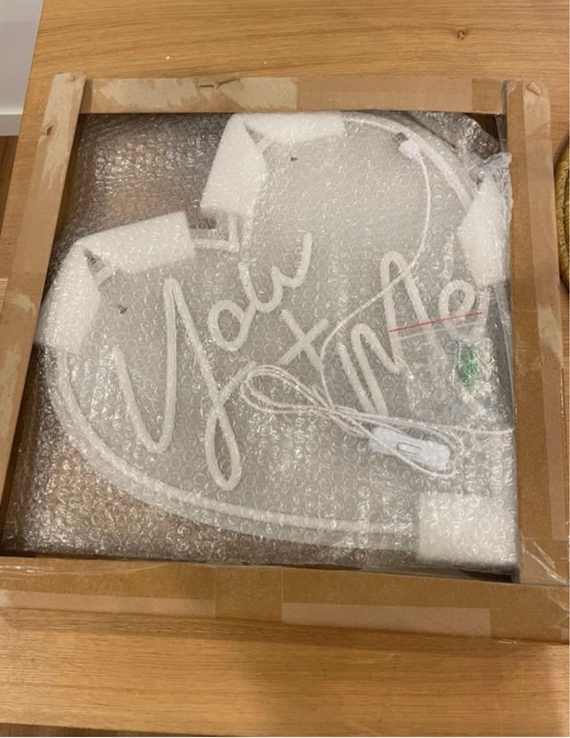 Neón Corazón You & Me Boda