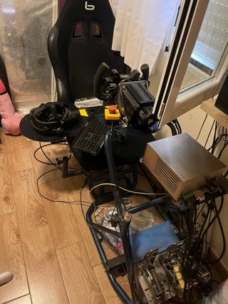 Simulador de Conducción Negro