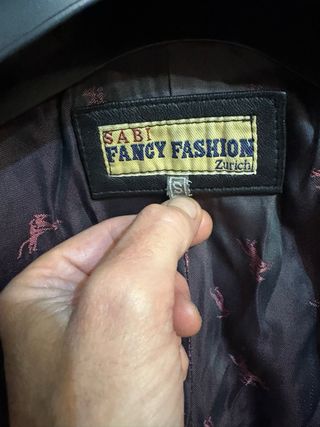 Giacca in vera pelle vintage SAB FANCY FASHION