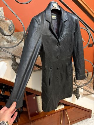 Giacca in vera pelle vintage SAB FANCY FASHION