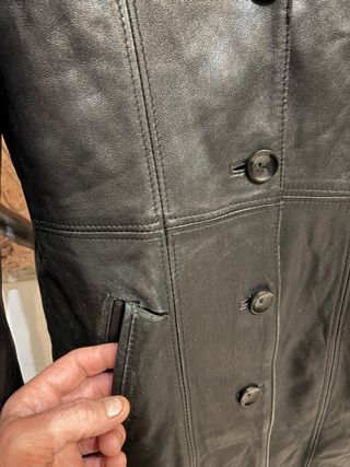 Giacca in vera pelle vintage SAB FANCY FASHION