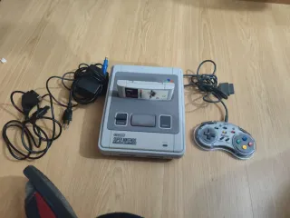 Super Nintendo One Chip + Mando y Juego