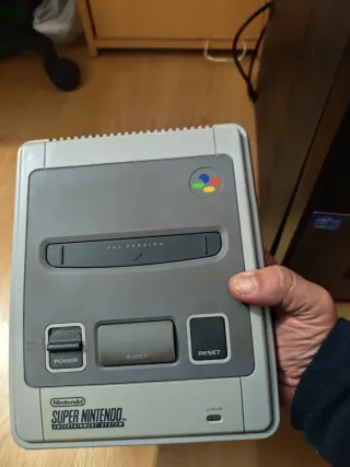 Super Nintendo One Chip + Mando y Juego