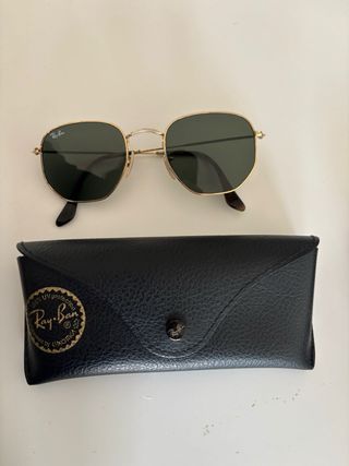 Gafas de sol Ray-Ban Octagonales Doradas