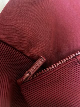 Jersey Lacoste con cremallera