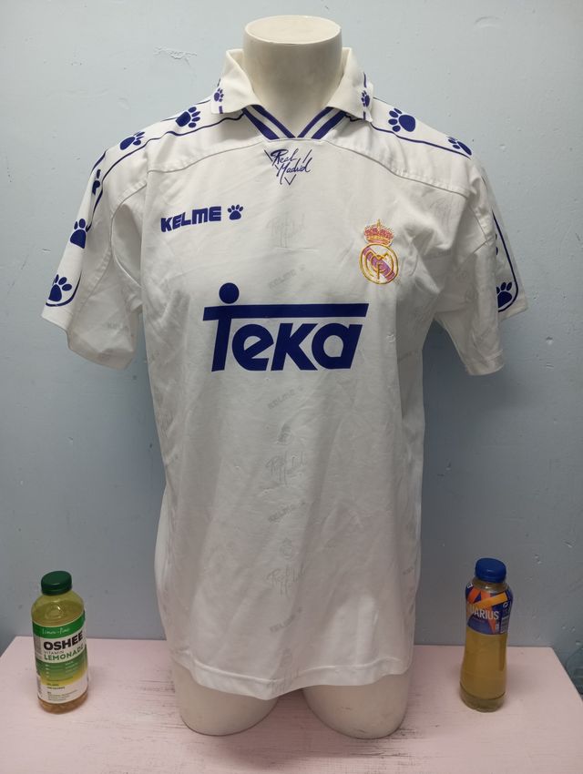 Real Madrid Match worn 1994 camiseta futbol footba