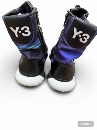 Y-3 Qasa Boot Nero/Viola