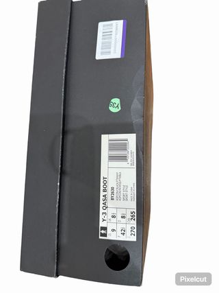 Y-3 Qasa Boot Nero/Viola