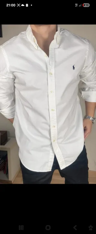 Camisa Ralph Lauren Blanca