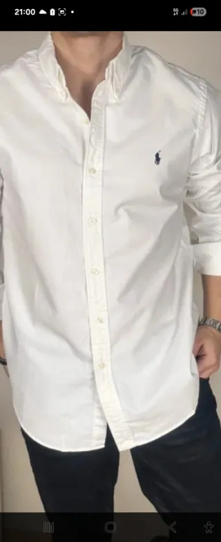 Camisa Ralph Lauren Blanca