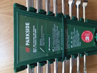 Set llaves fijas y estrella Parkside