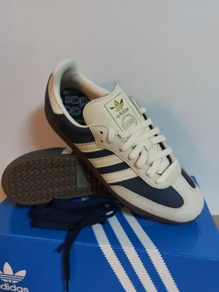 Adidas Samba OG Beige/Blu