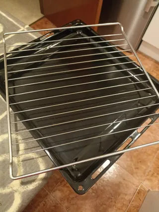 Bandeja para horno y regalo de la parrilla