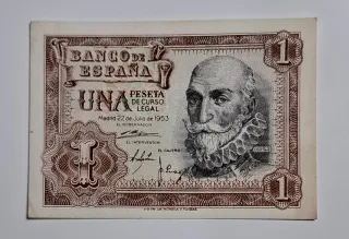 1 Peseta 1953 Serie 1F52